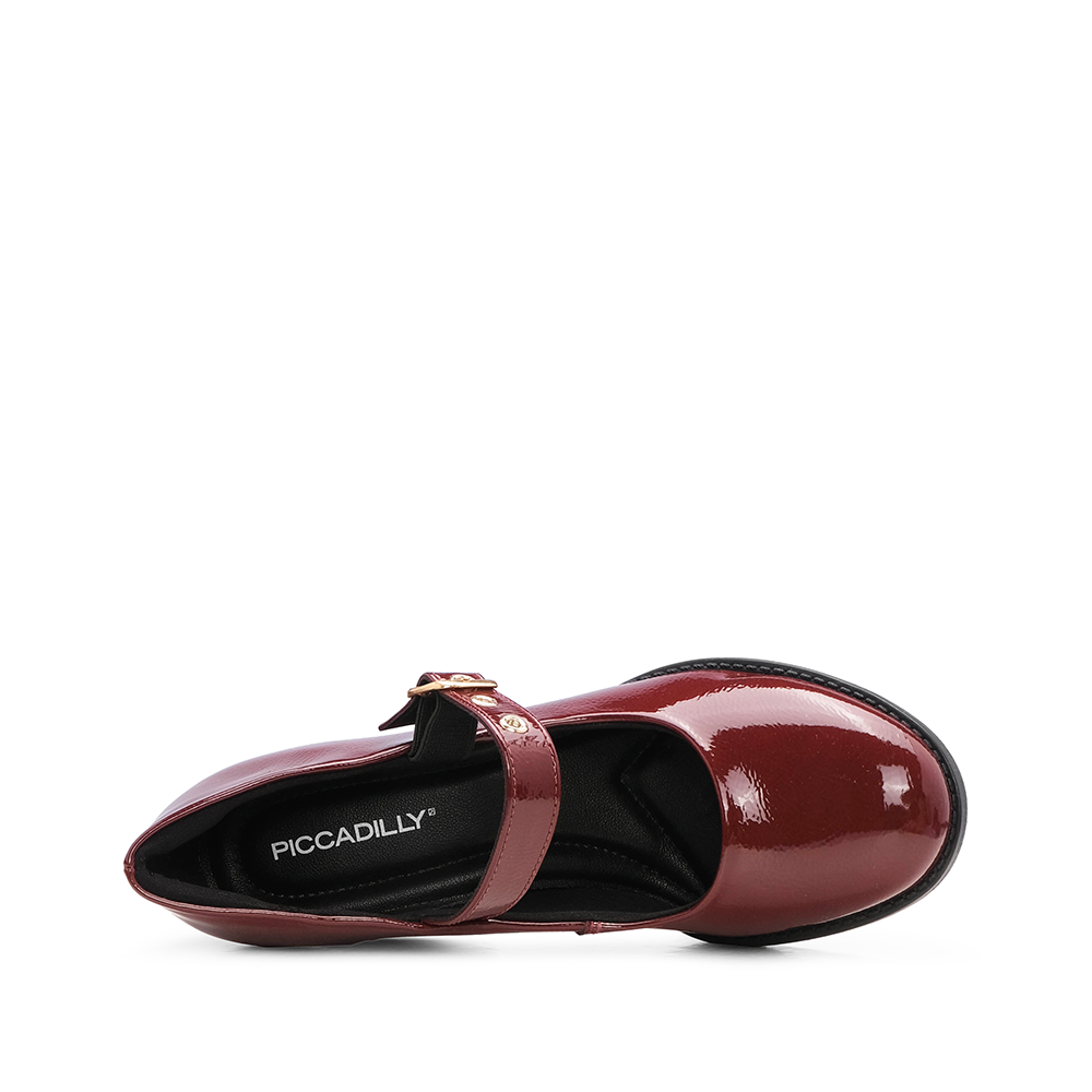 Sapato Salto Alto Mulher Verniz Bordeaux