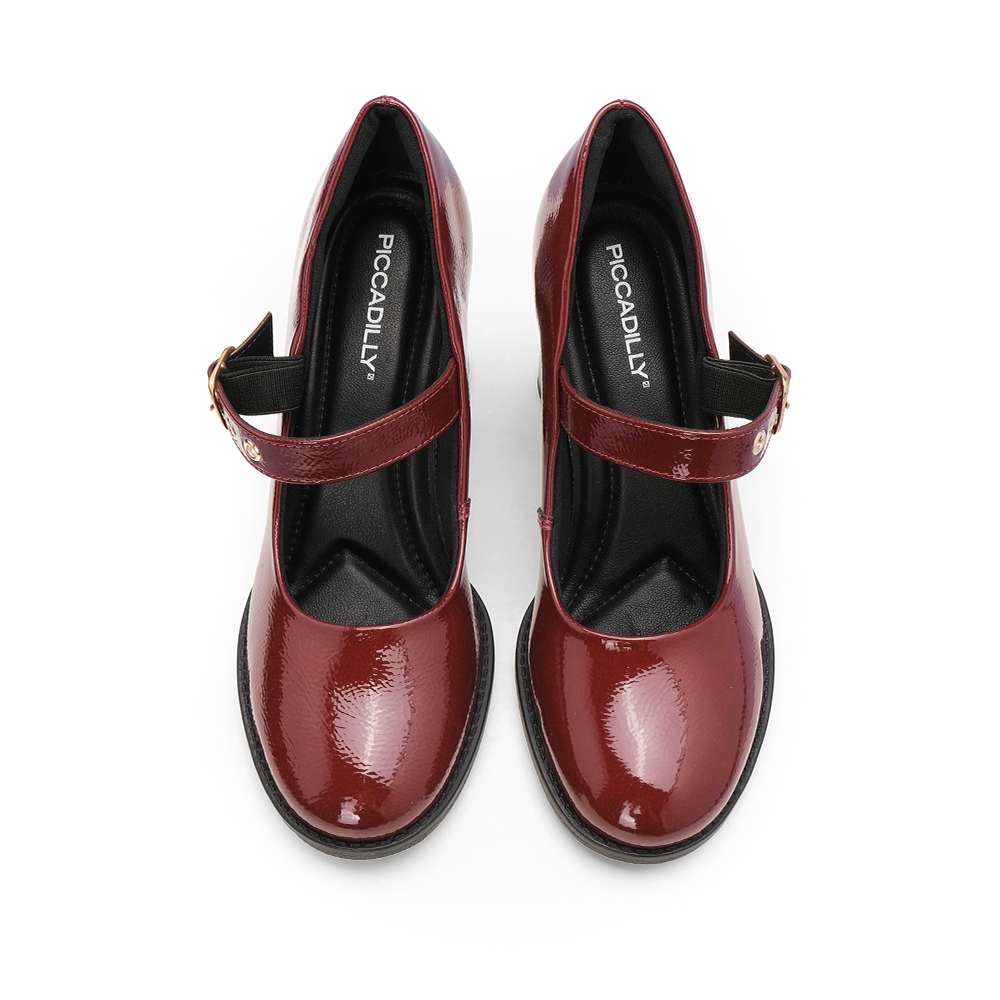 Sapato Salto Alto Mulher Verniz Bordeaux