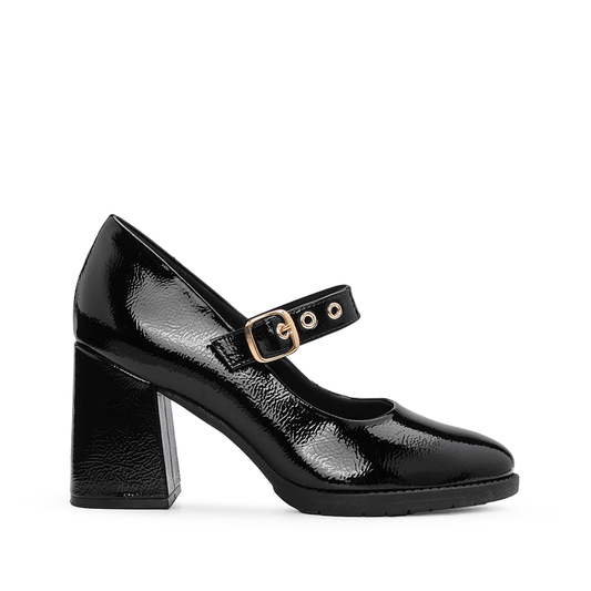 Sapato Salto Alto Mulher Verniz Preto