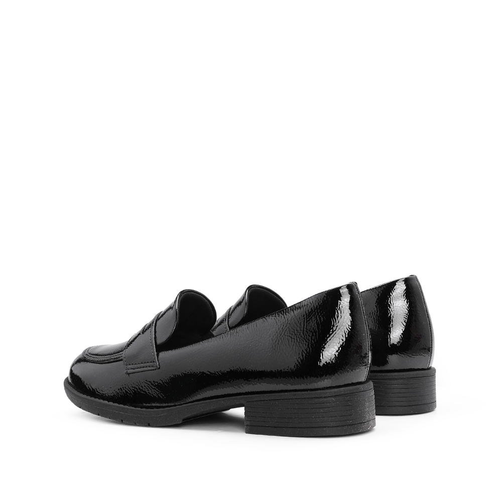 Sapato Mocassim Mulher Verniz Preto