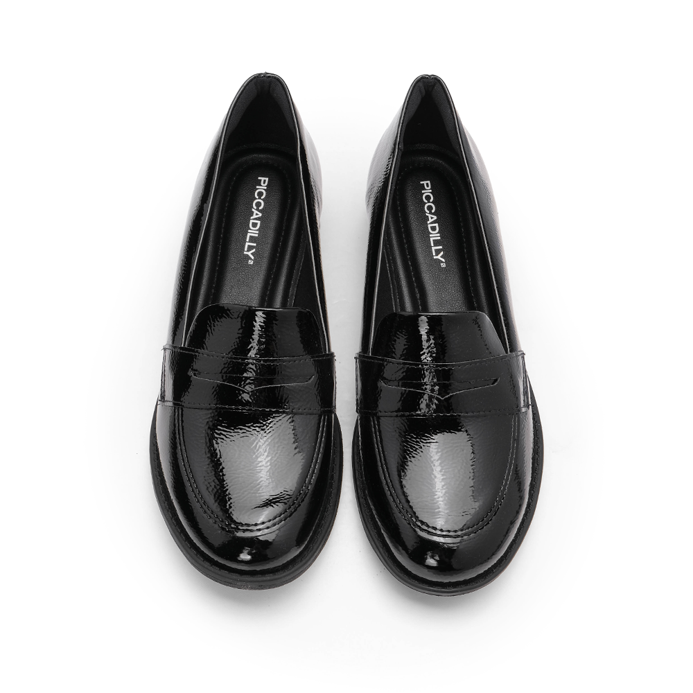 Sapato Mocassim Mulher Verniz Preto