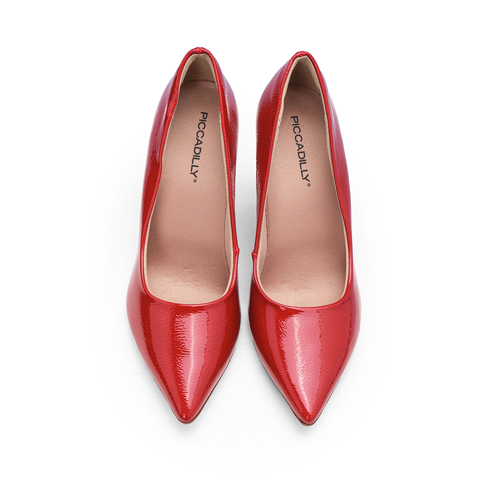 Sapato Salto Alto Mulher Verniz Vermelho