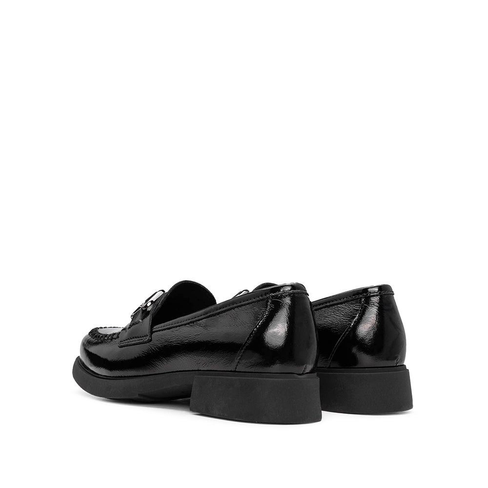 Sapato Mocassim Mulher Verniz Preto