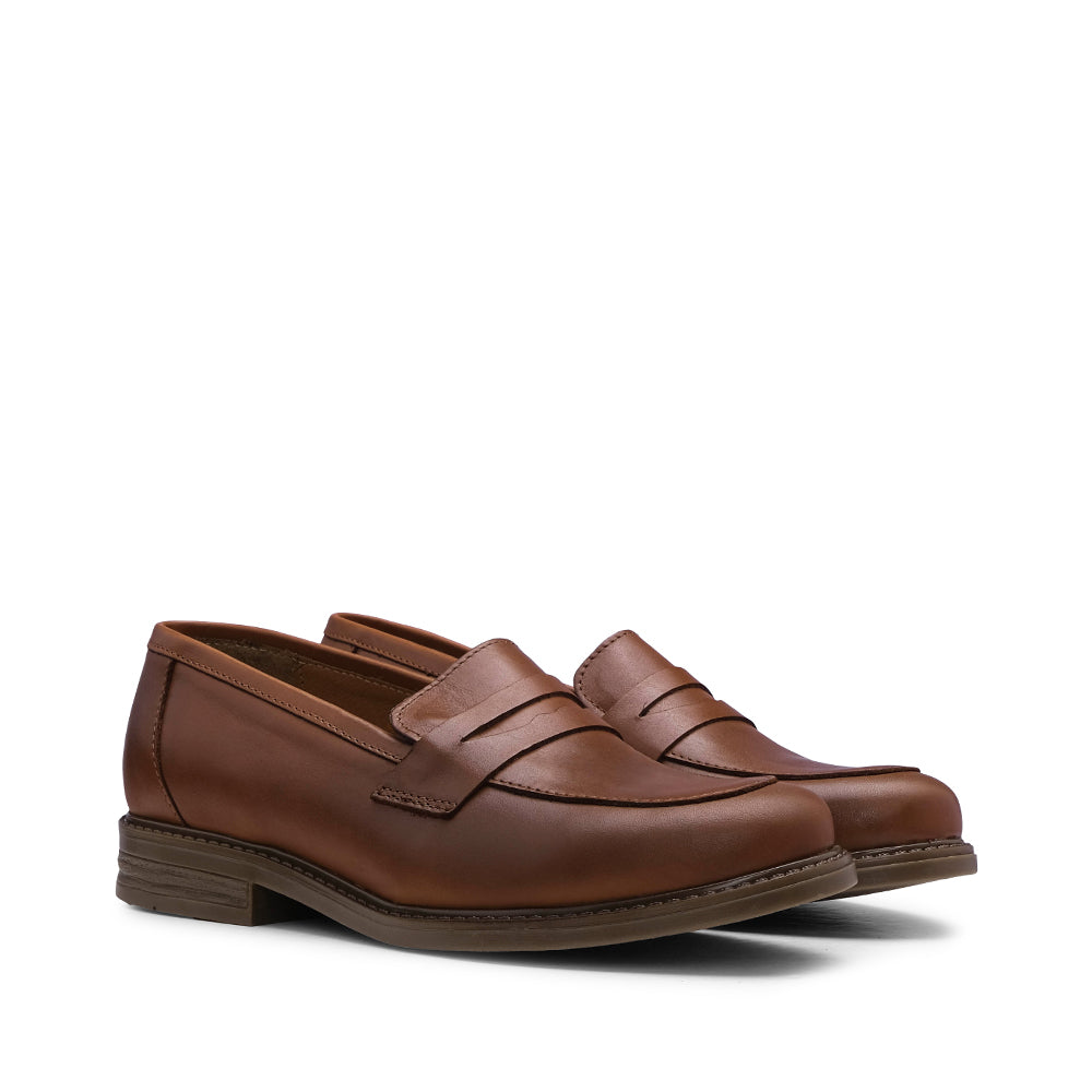 Sapato Mocassim Mulher Pele Camel