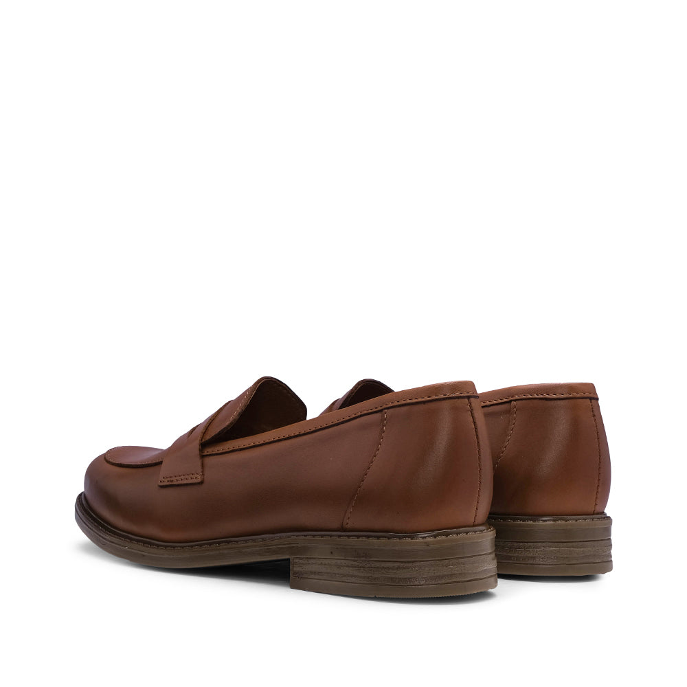 Sapato Mocassim Mulher Pele Camel