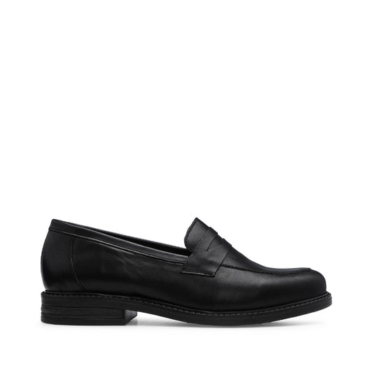 Sapato Mocassim Mulher Pele Preto