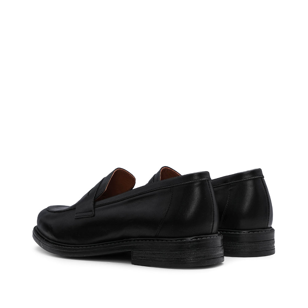 Sapato Mocassim Mulher Pele Preto