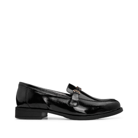 Sapato Mocassim Mulher Verniz Preto