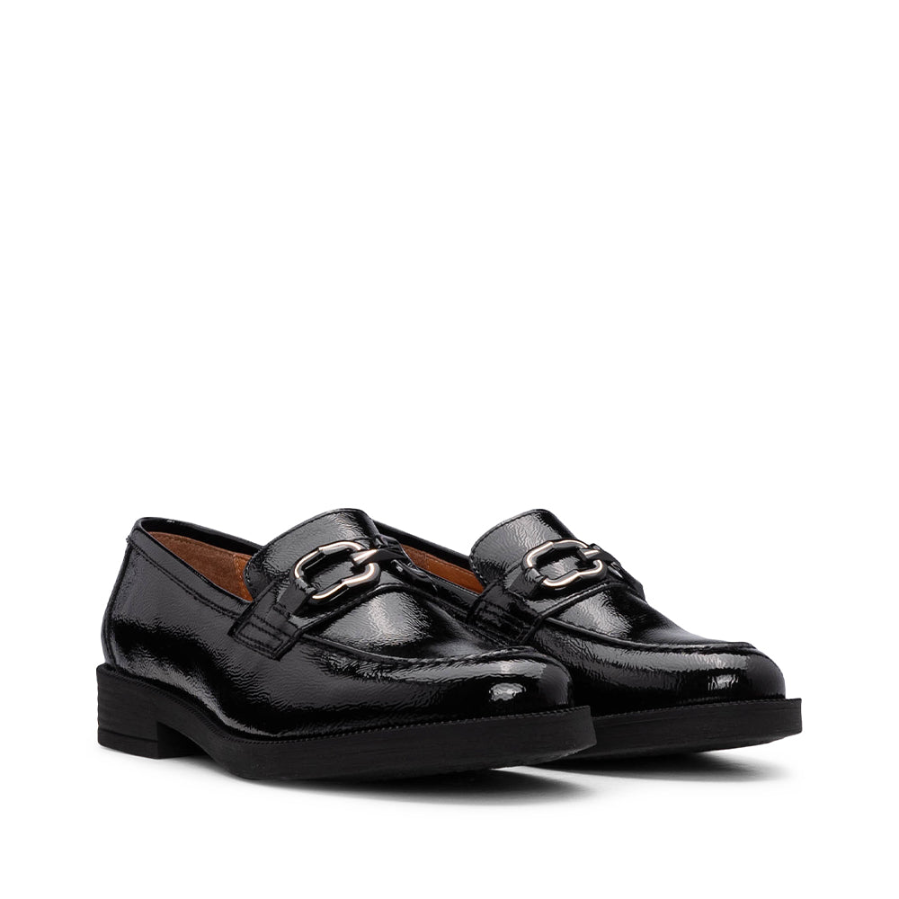 Sapato Mocassim Mulher Verniz Preto