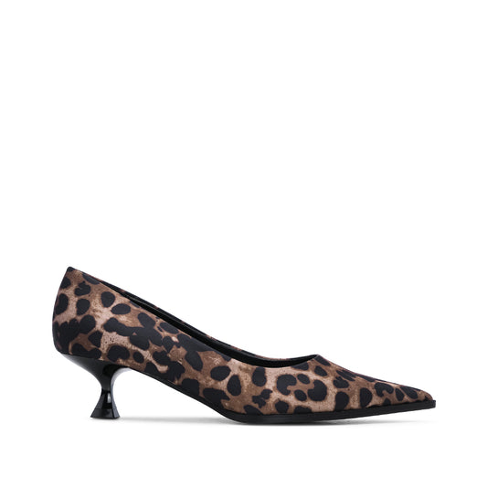 Sapato Salto Médio Mulher Leopardo