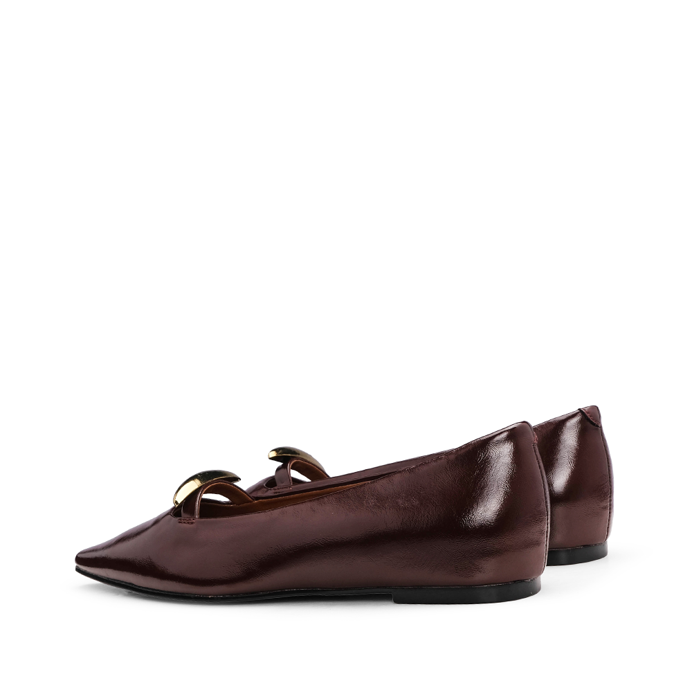 Sapato Sabrinas Mulher Pele Sintética Bordeaux