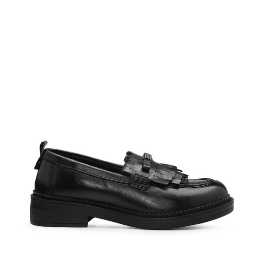 Sapato Mocassim Mulher Preto
