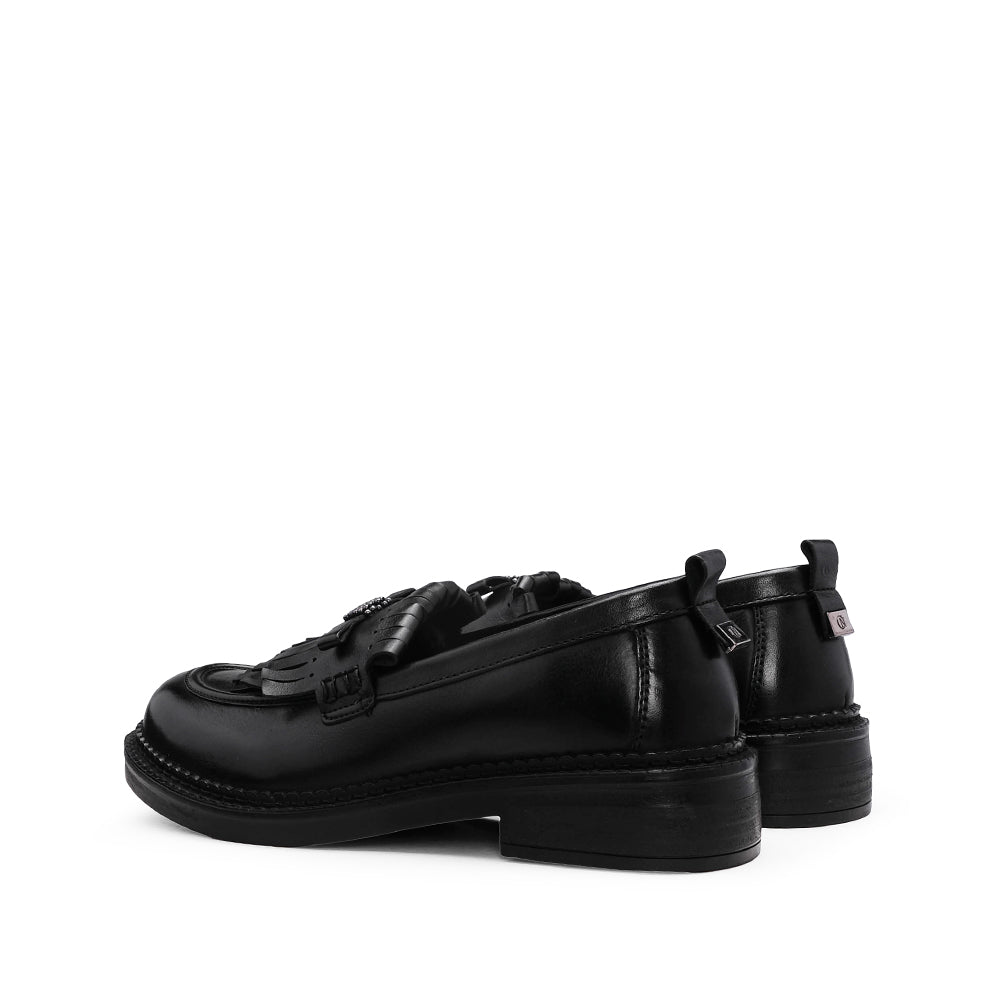 Sapato Mocassim Mulher Preto