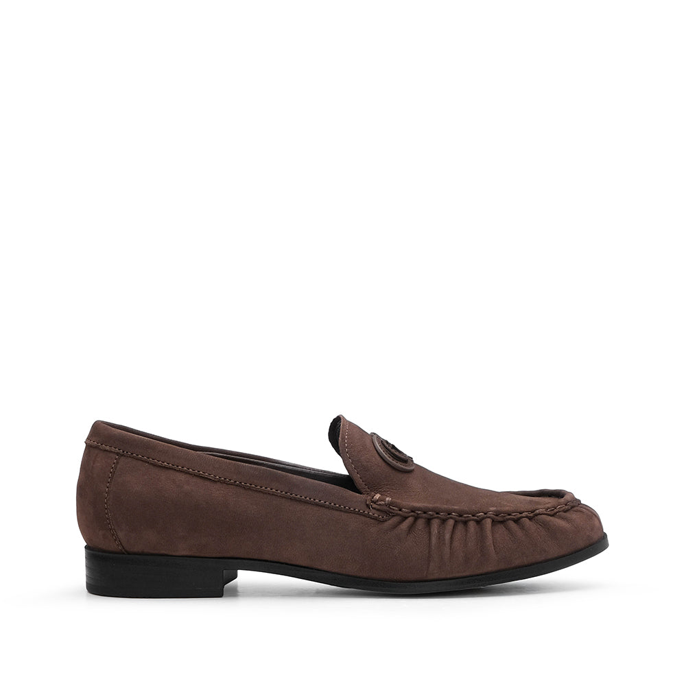 Sapato Mocassim Mulher Castanho