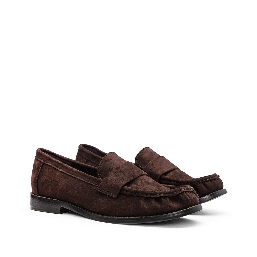 Sapato Mocassim Mulher Café