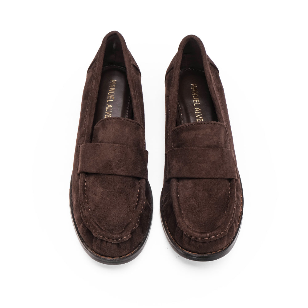 Sapato Mocassim Mulher Café