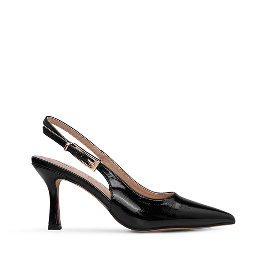 Sapato Salto Alto Mulher Verniz Preto