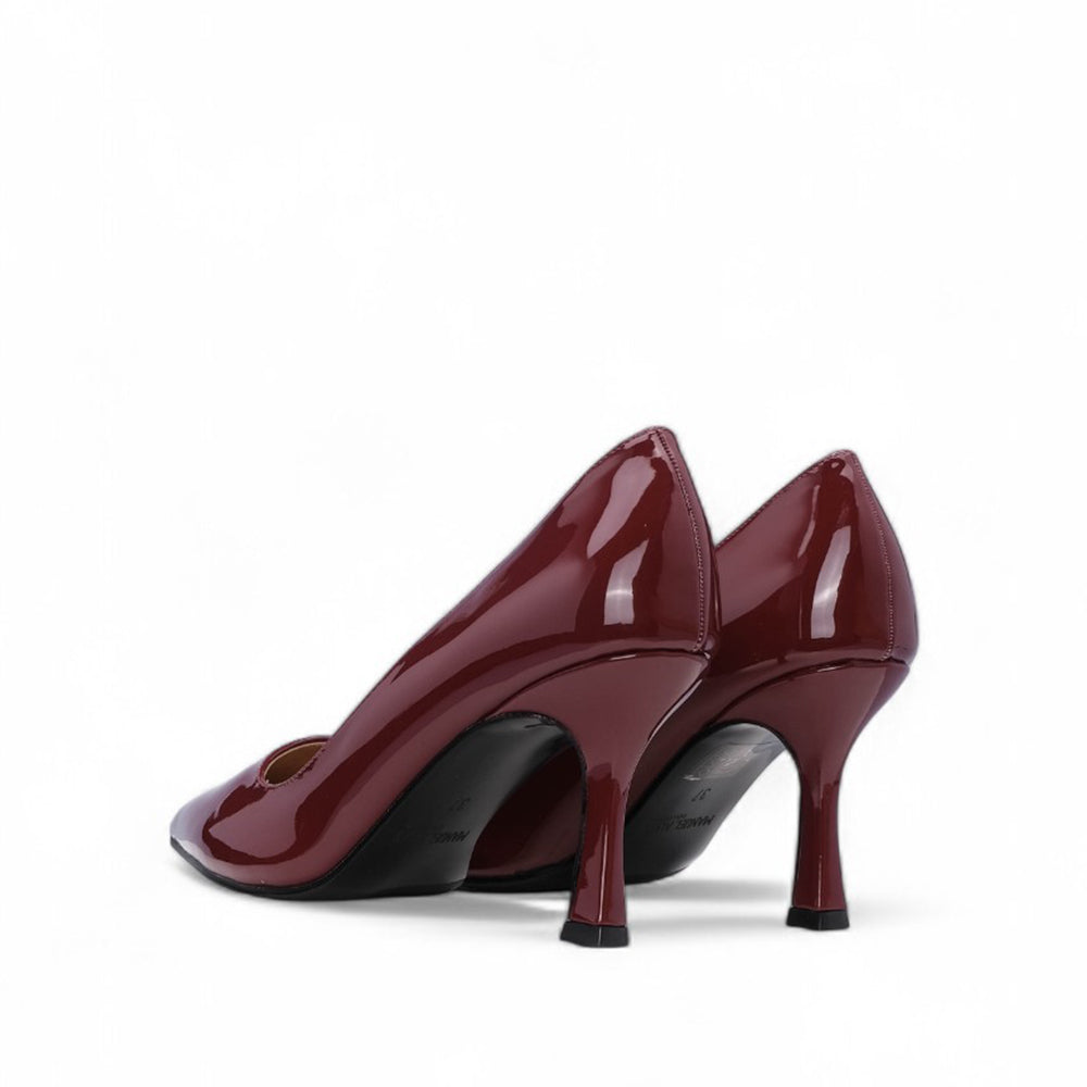 Sapato Salto Alto Mulher Verniz Bordeaux