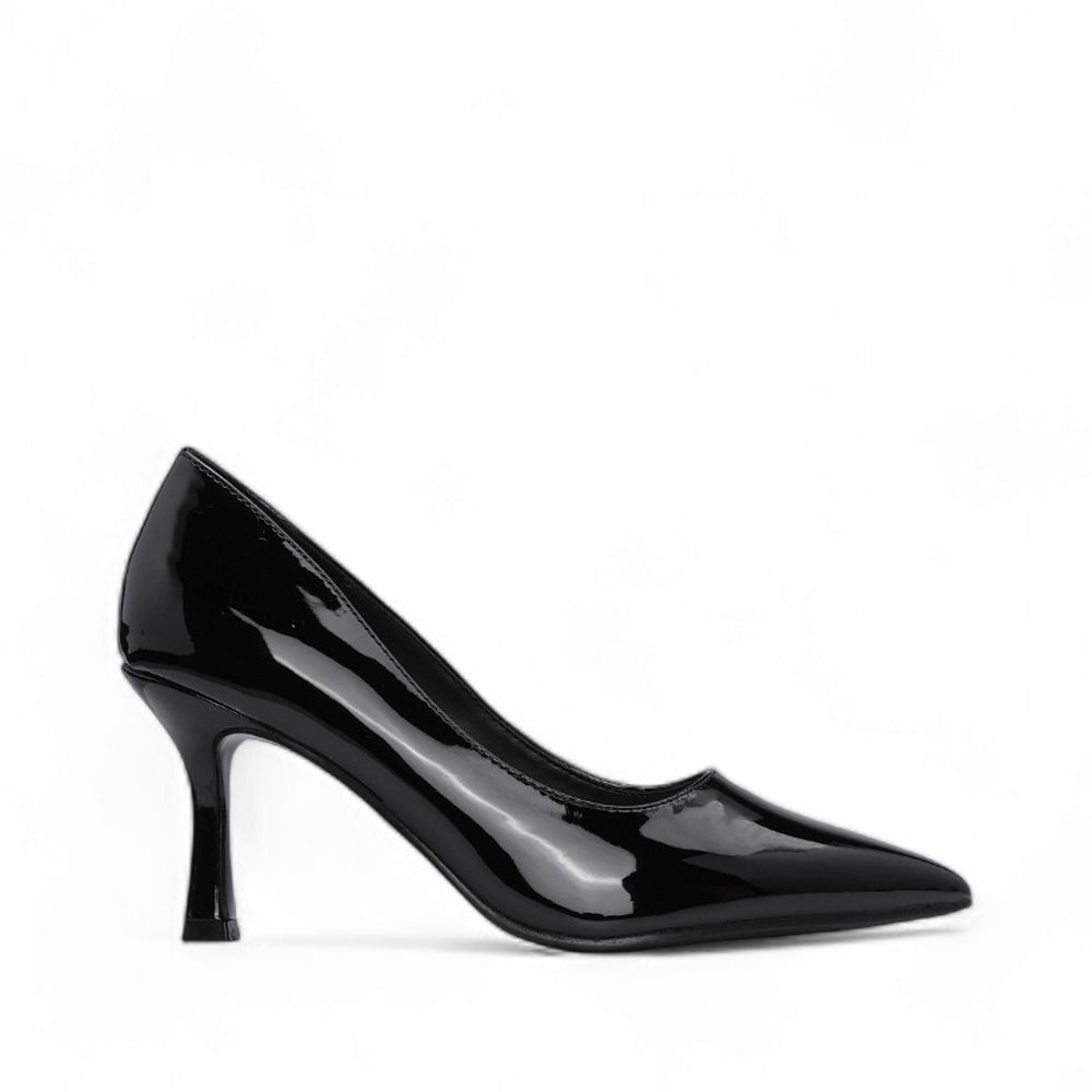 Sapato Salto Alto Mulher Verniz Preto