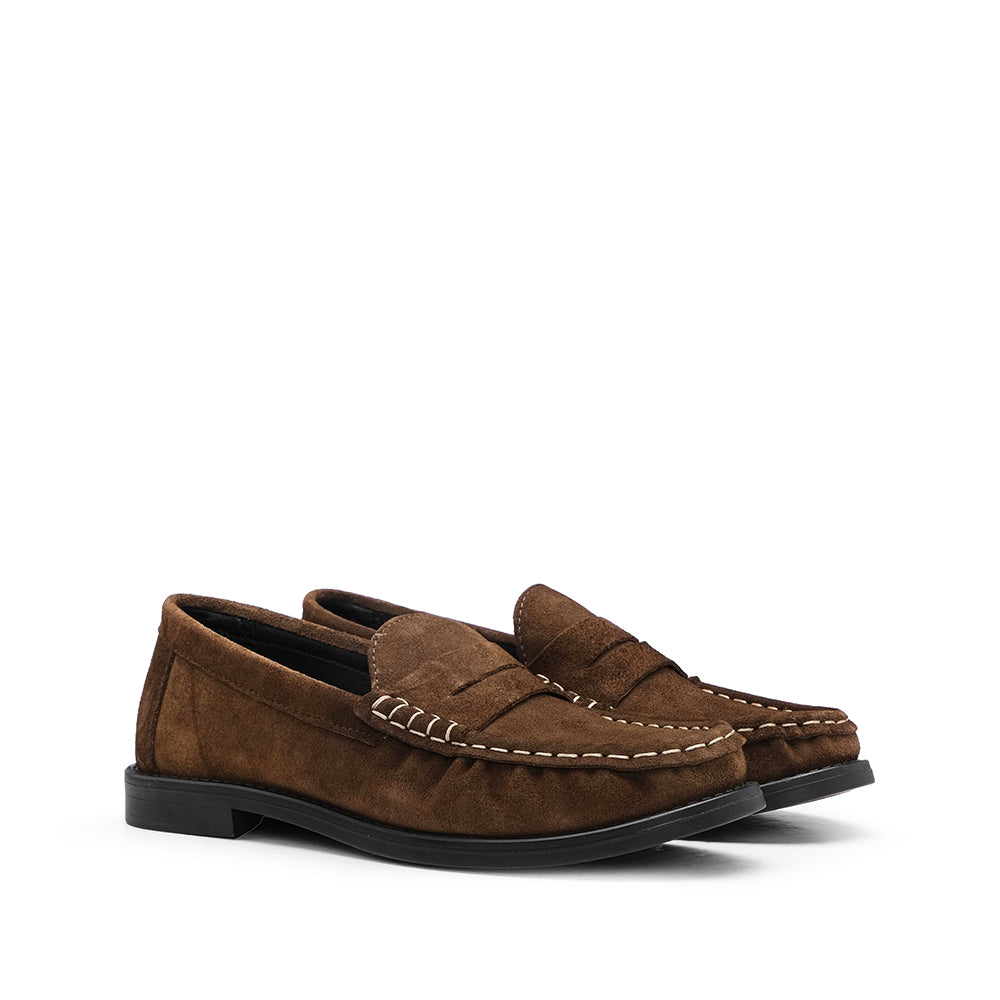 Sapato Mocassim Mulher  Castanho
