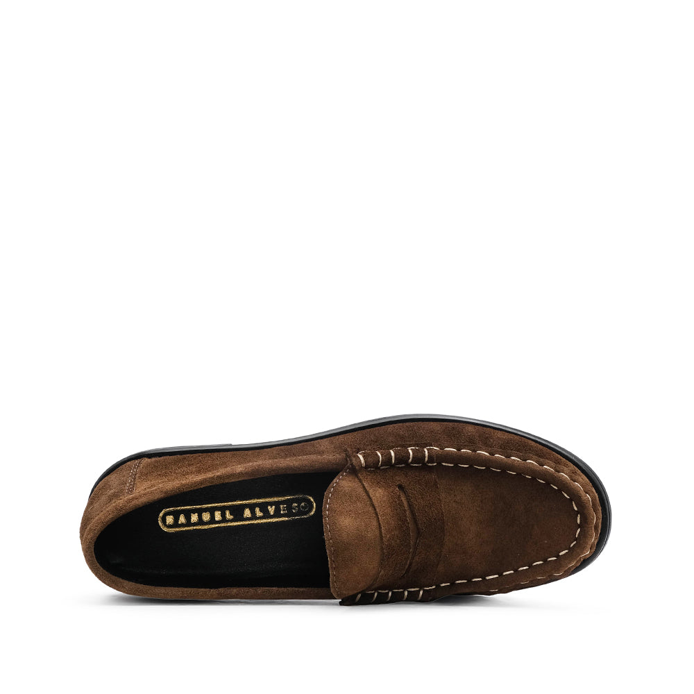 Sapato Mocassim Mulher  Castanho