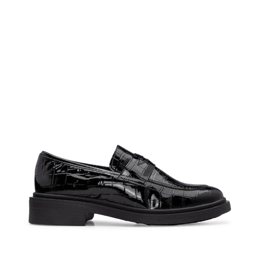 Sapato Mocassim Mulher Verniz Preto