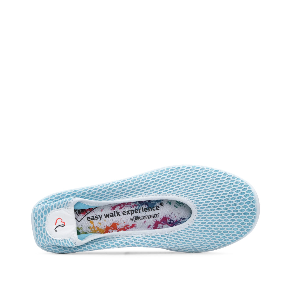Sapato Sabrinas Mulher Têxtil Azul