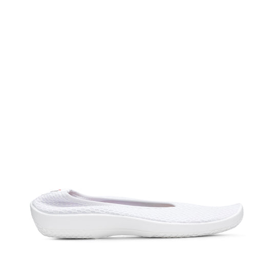 Sapato Sabrinas Mulher Têxtil Branco