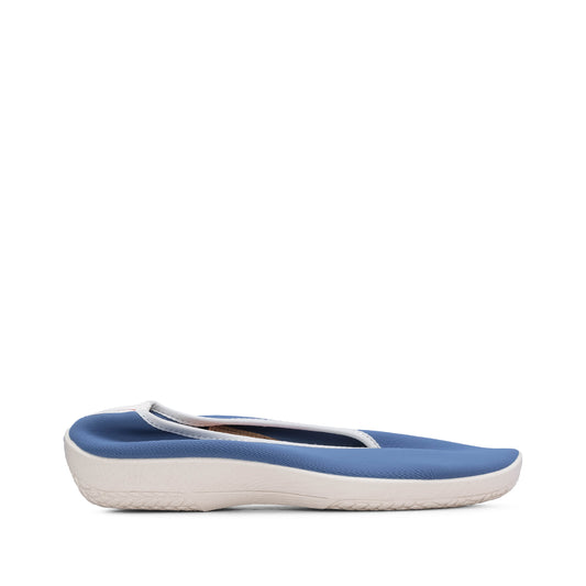 Sapato Sabrinas Mulher Têxtil Azul