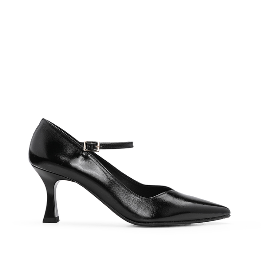 Sapato Salto Alto Mulher Verniz Preto