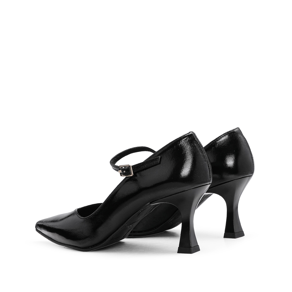 Sapato Salto Alto Mulher Verniz Preto