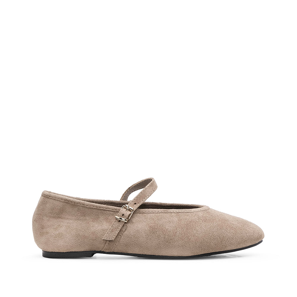 Sapato Sabrinas Mulher Taupe