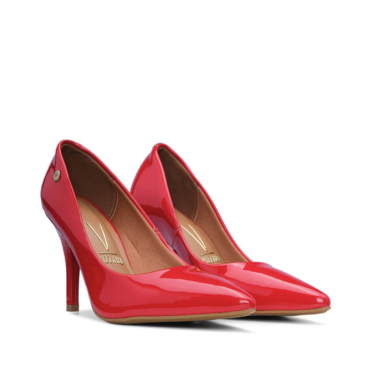 Sapato Salto Alto Mulher Verniz Vermelho