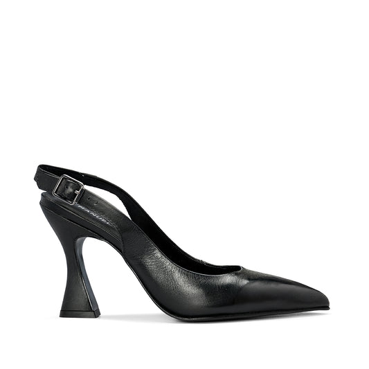 Sapato Salto Alto Mulher Pele Preto