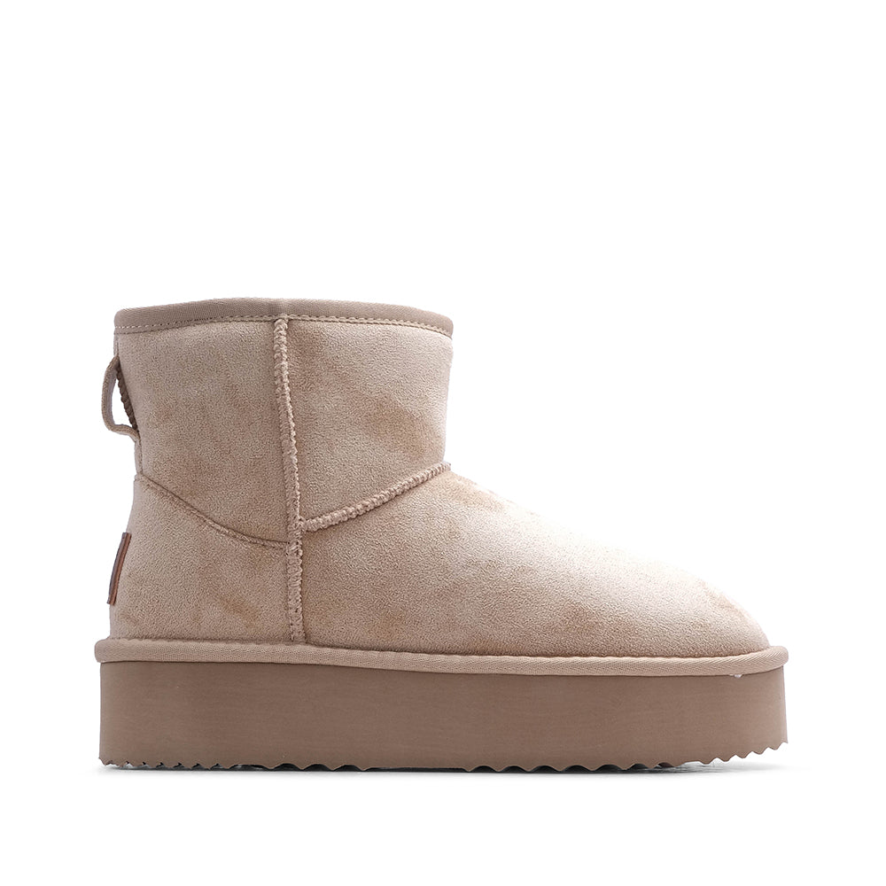 Botim Casual Mulher Bege