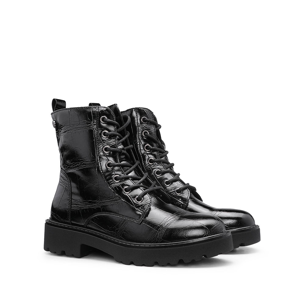 Bota Militar Mulher Preto