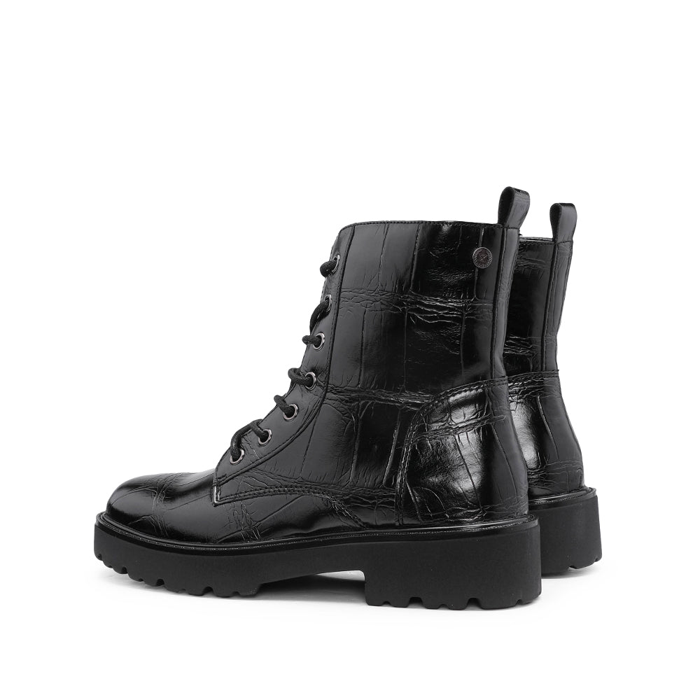 Bota Militar Mulher Preto