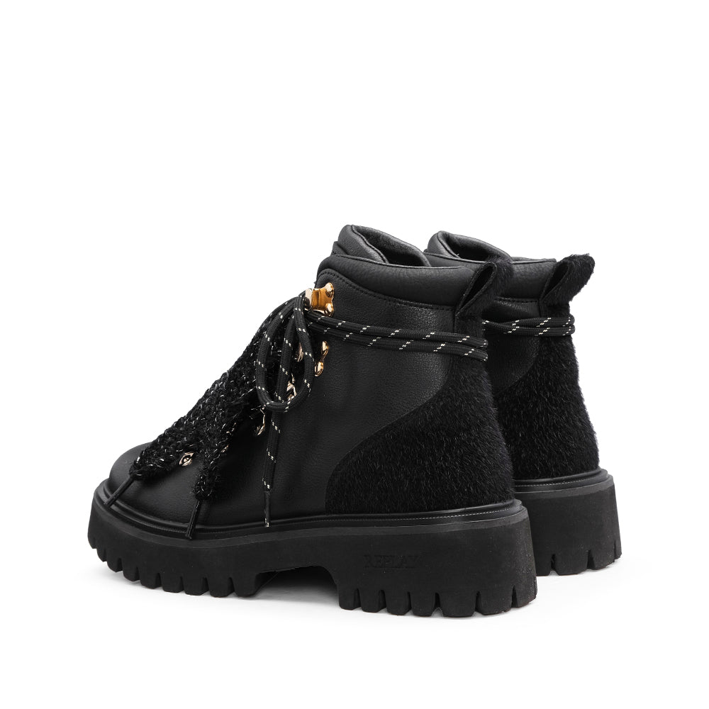 Botim Casual Mulher Preto