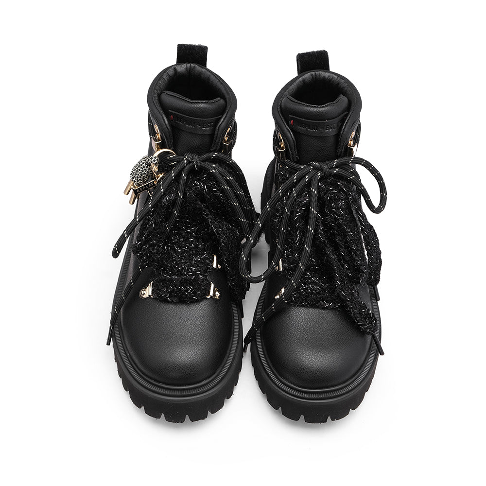 Botim Casual Mulher Preto