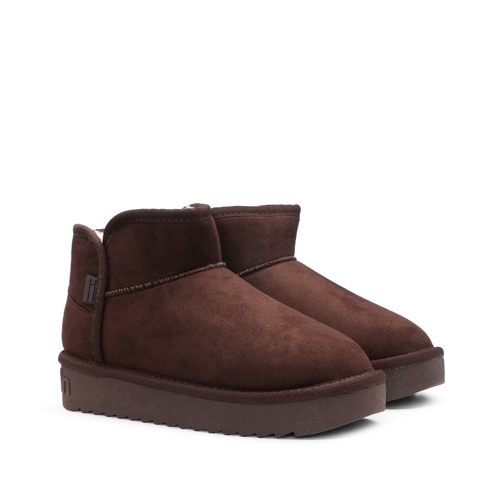 Pantufa Casual Mulher Castanho