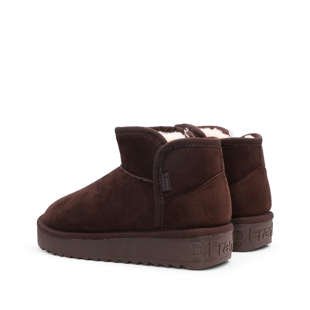 Pantufa Casual Mulher Castanho