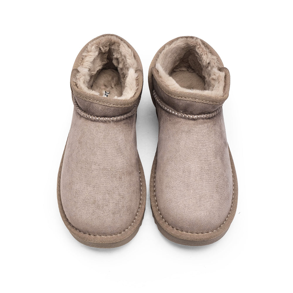 Pantufa Casual Mulher Bege