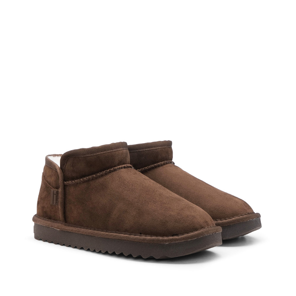 Pantufa Casual Mulher Castanho