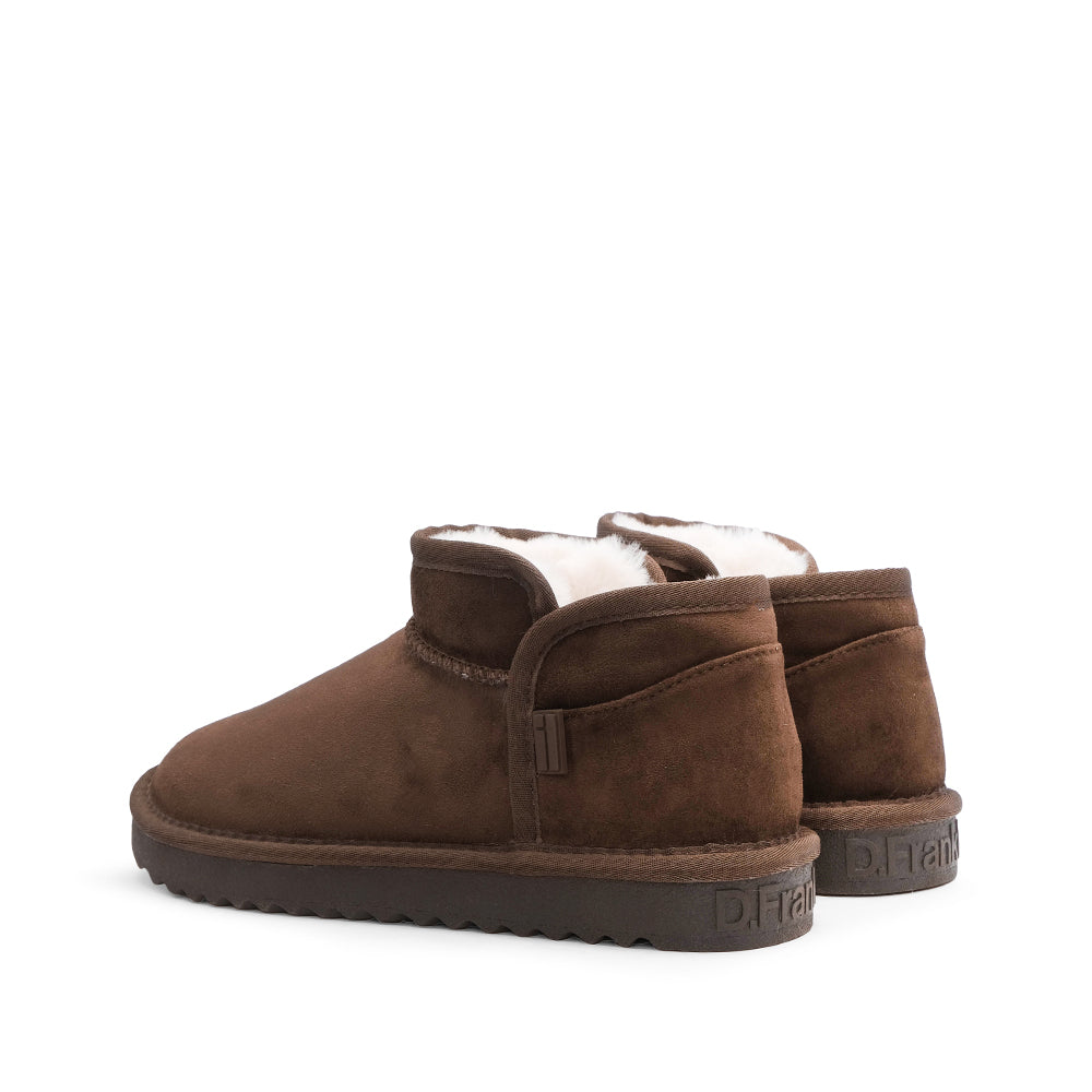 Pantufa Casual Mulher Castanho