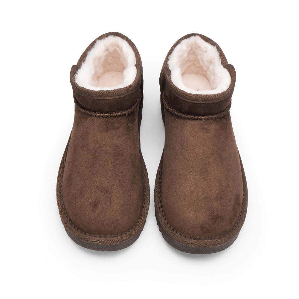 Pantufa Casual Mulher Castanho