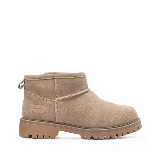 Botim Casual Mulher Taupe