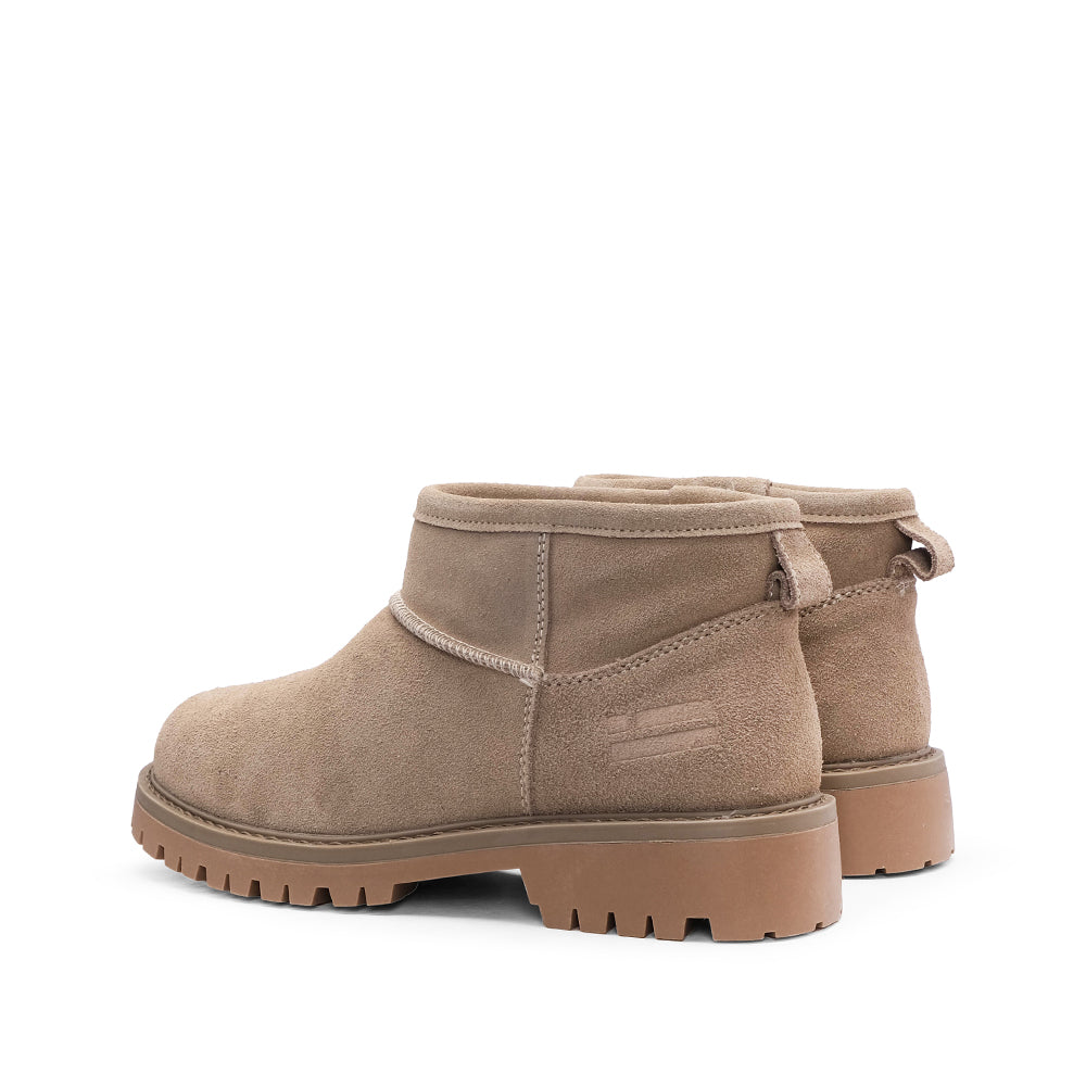 Botim Casual Mulher Taupe