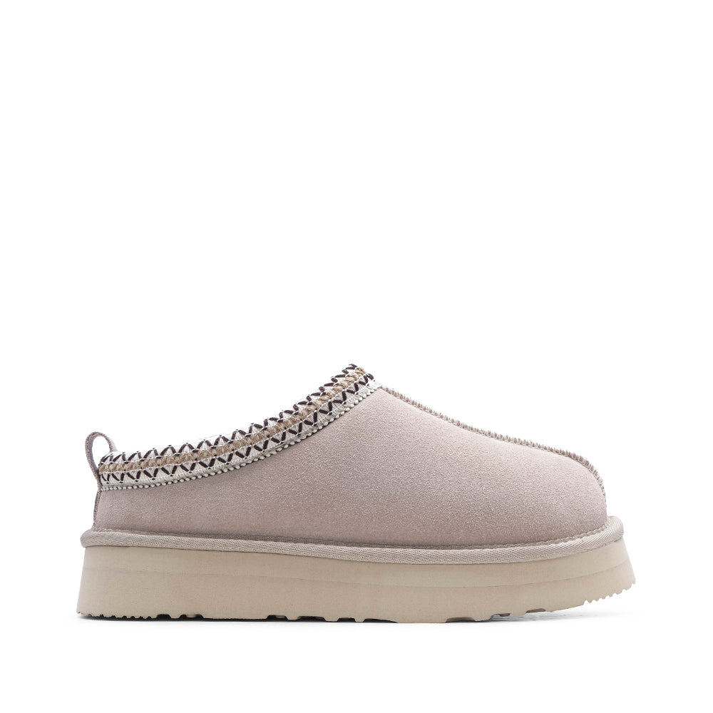 Botim Casual Mulher Camurça Bege