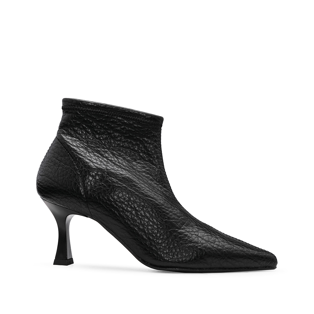 Botim Salto Alto Mulher Preto