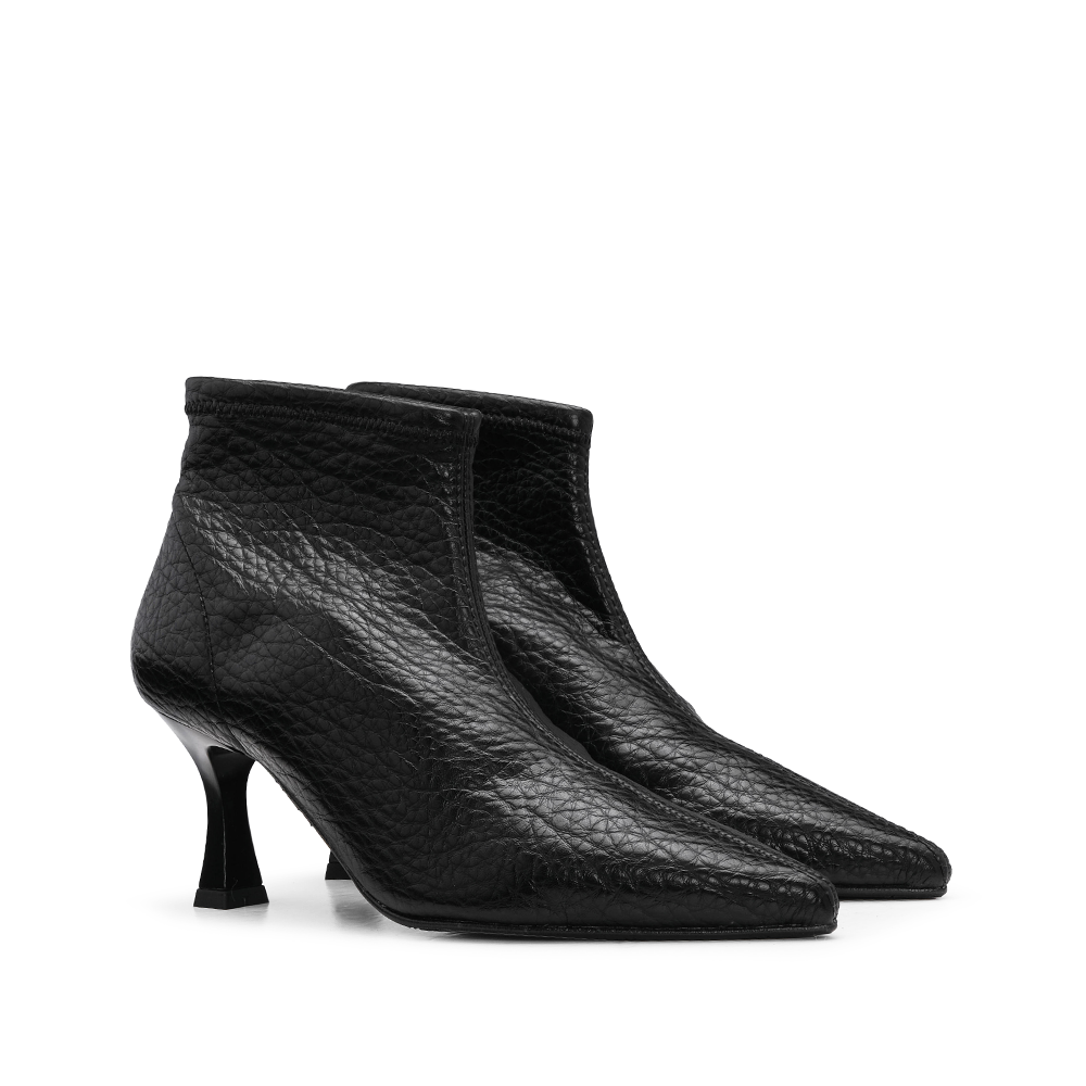 Botim Salto Alto Mulher Preto